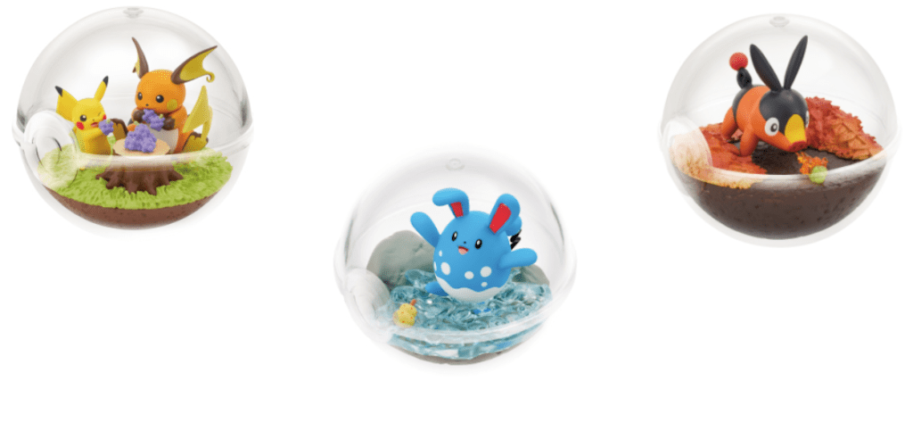 terrarium pokémon re-ment