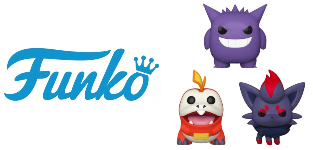 Funko POP! ha annunciato l’arrivo delle figure di Gengar, Zorua e Fuecoco