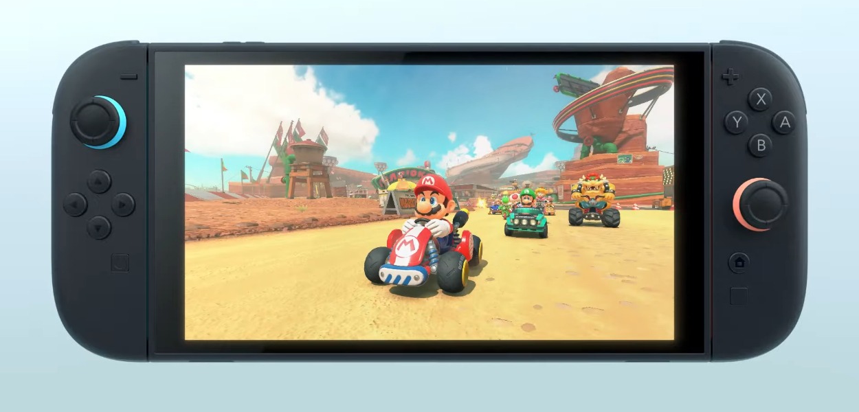 Il trailer di Nintendo Switch 2 ha mostrato un nuovo Mario Kart