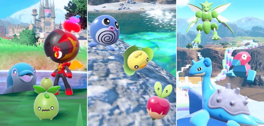 Pokémon rossi, verdi e blu