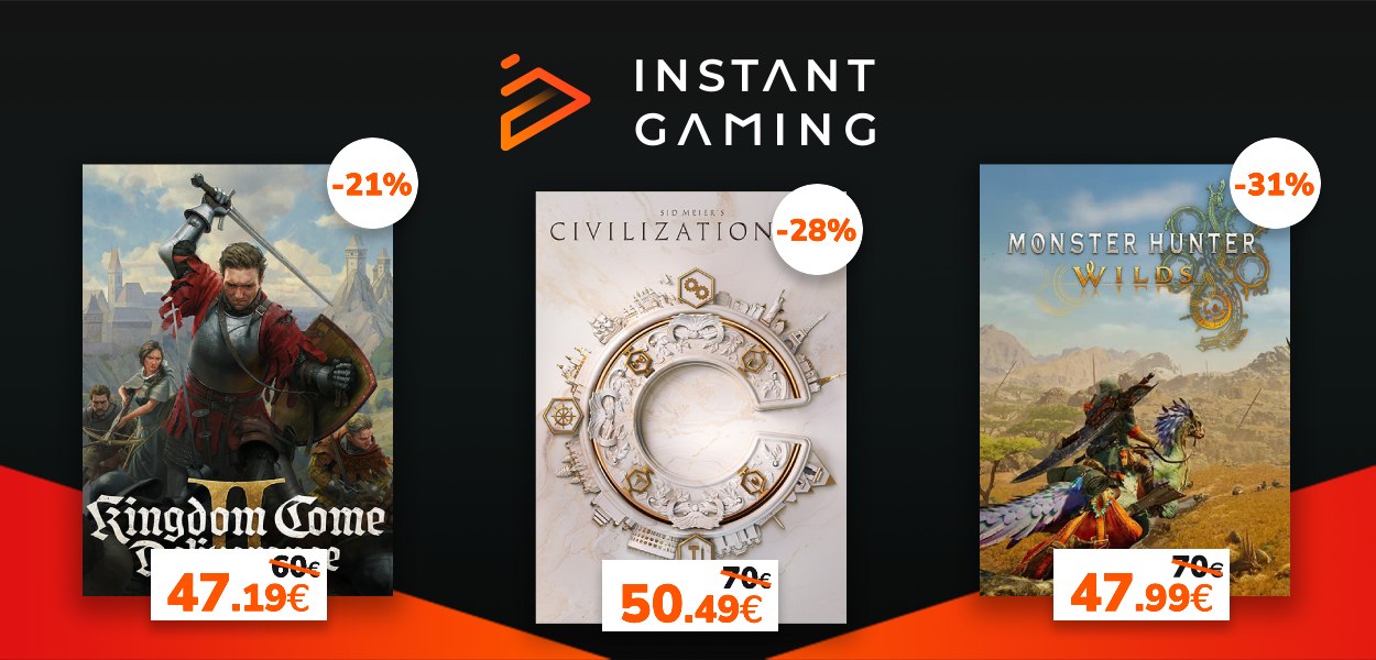 Sarà un febbraio ricco di emozioni con le offerte di Instant Gaming