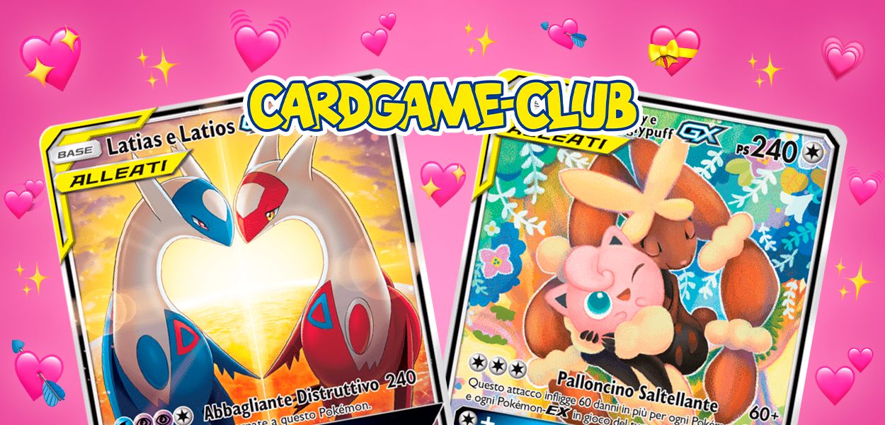 Ecco le cinque carte Pokémon da regalare al proprio partner per San Valentino!