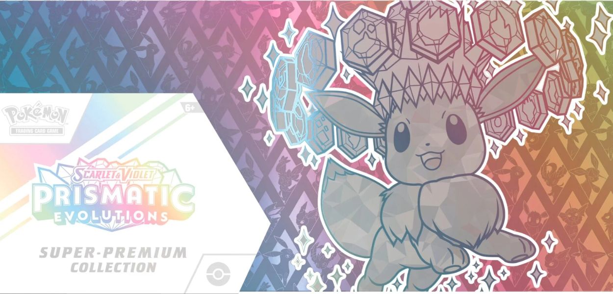 GCC Pokémon: annunciata la Collezione Super Premium di Scarlatto e Violetto - Evoluzioni Prismatiche