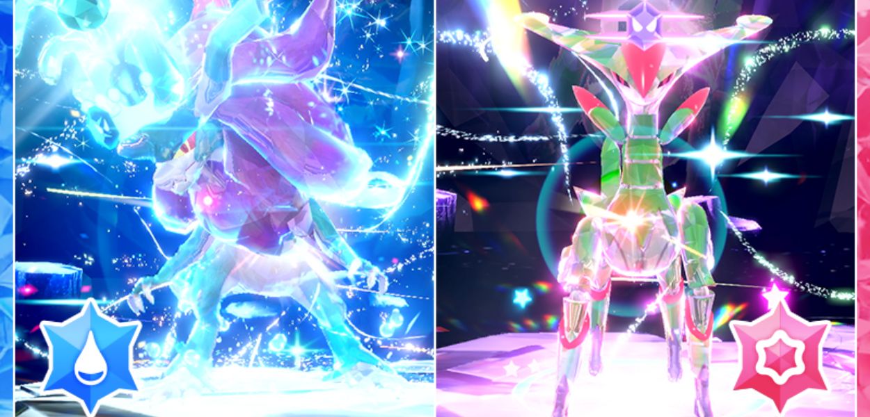 Pokémon Scarlatto e Violetto: Acquecrespe e Fogliaferrea tornano nei Raid Teracristal