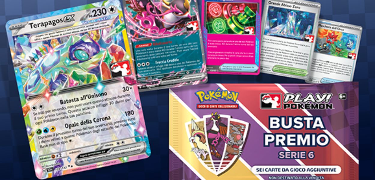 Play! Pokémon: in arrivo la sesta serie delle buste premio