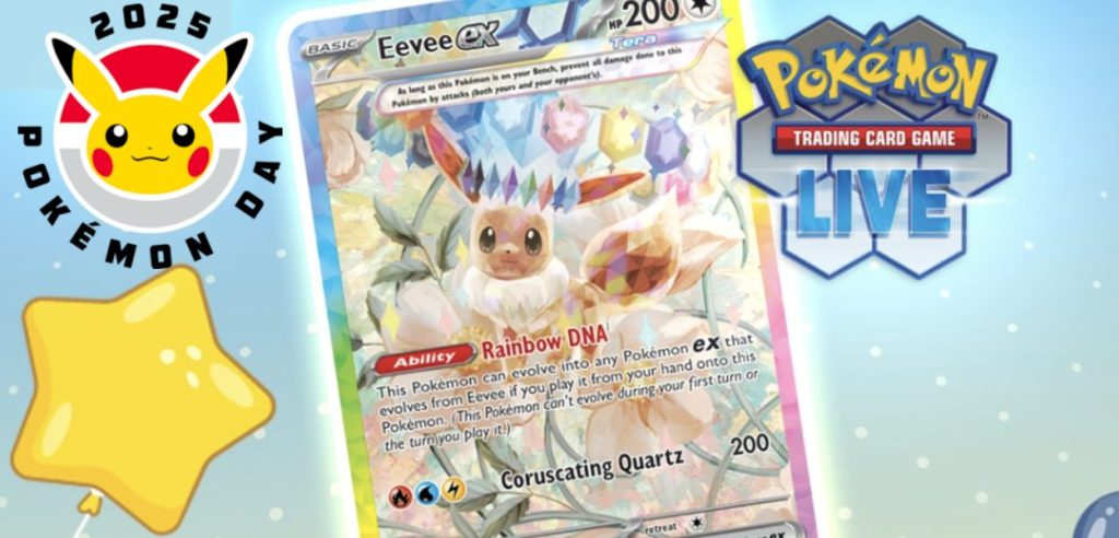 pokémon presents eevee-ex gcc pokémon live