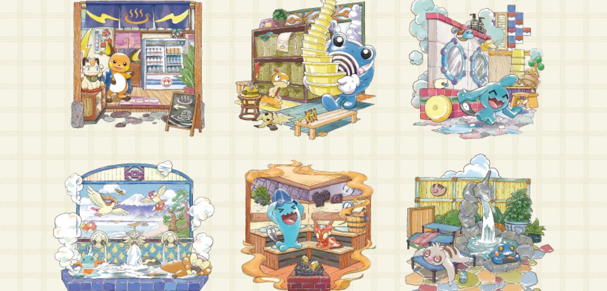 In arrivo una linea di prodotti Pokémon da usare nei bagni pubblici giapponesi