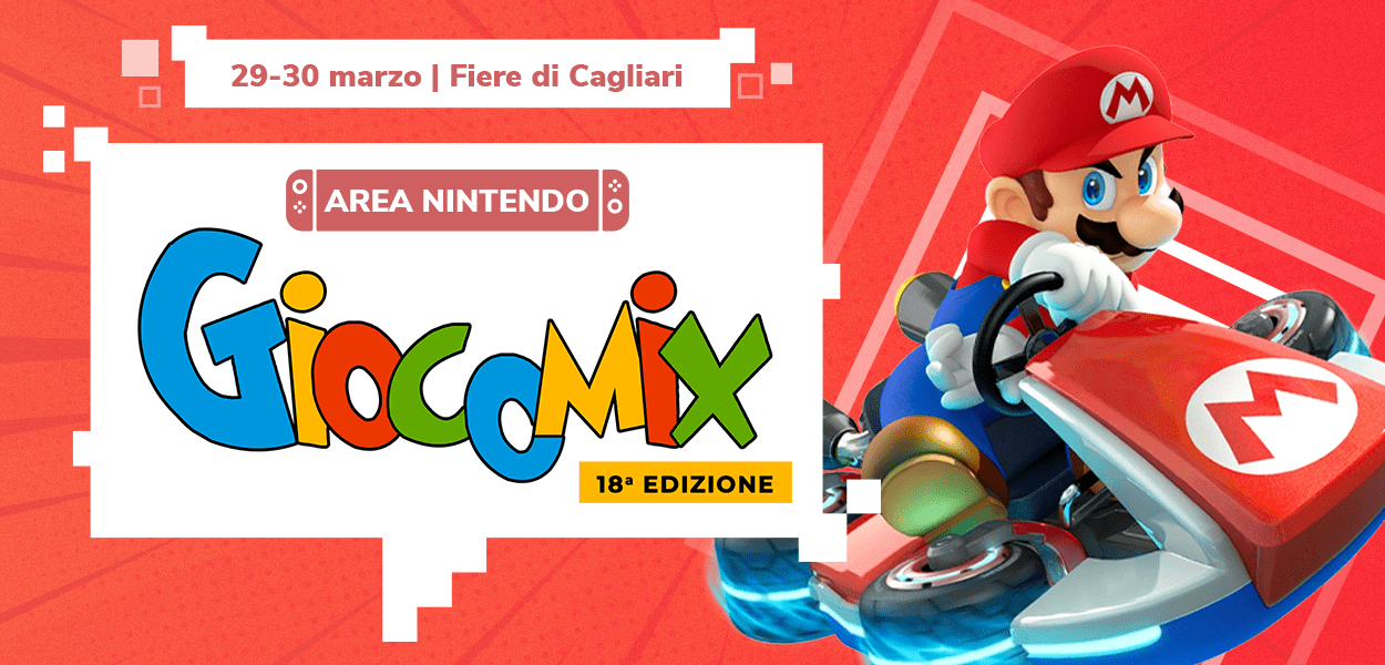 L'Area Nintendo di Pokémon Millennium arriva al Giocomix di Cagliari il 29 e 30 marzo 2025!