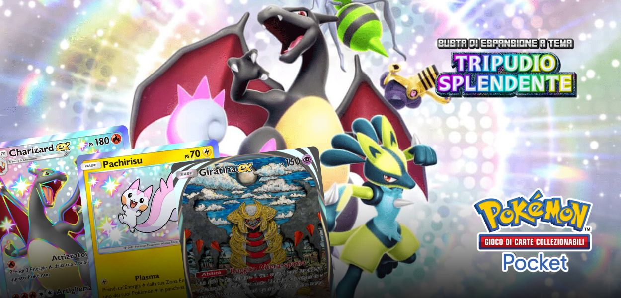 GCC Pokémon Pocket: ecco tutte le carte di Tripudio Splendente