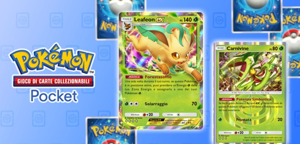 comparse massicce erba gcc pokémon pocket