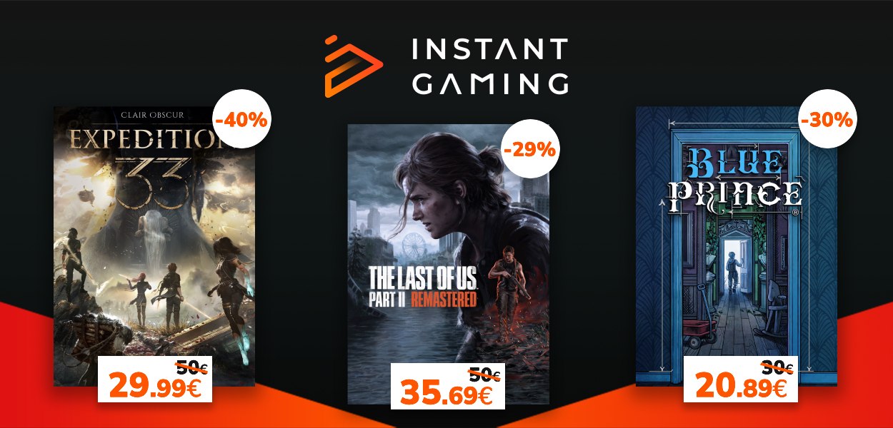Scopri le migliori offerte di Instant Gaming di aprile!
