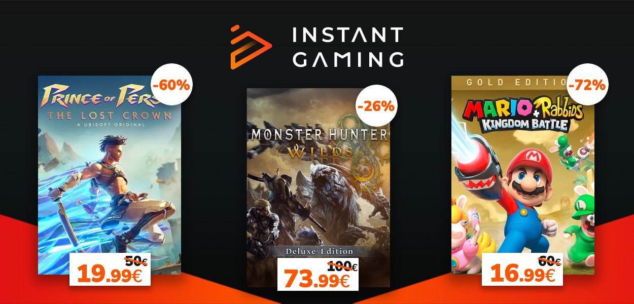 Fai scorta di giochi prima delle vacanze di Pasqua con le vantaggiose offerte di Instant Gaming