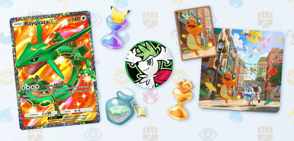 GCC Pokémon Pocket: il datamine svela gli eventi e le carte promo di maggio 2025