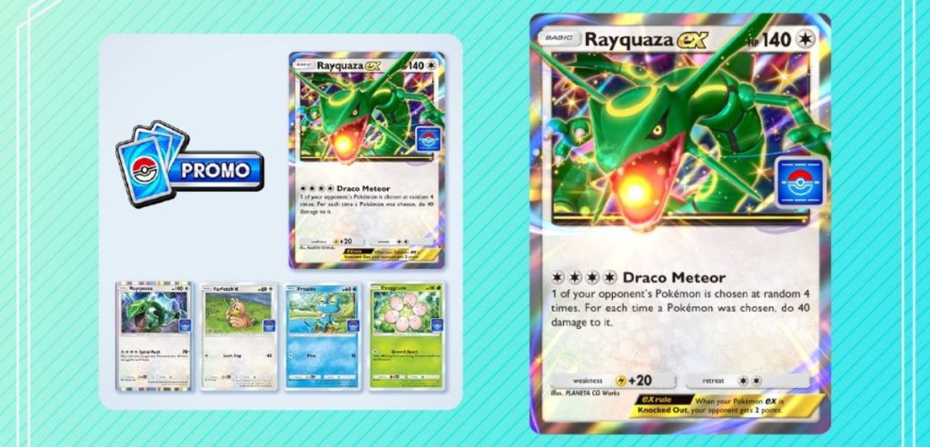 Rayquaza-ex GCC Pokémon Pocket