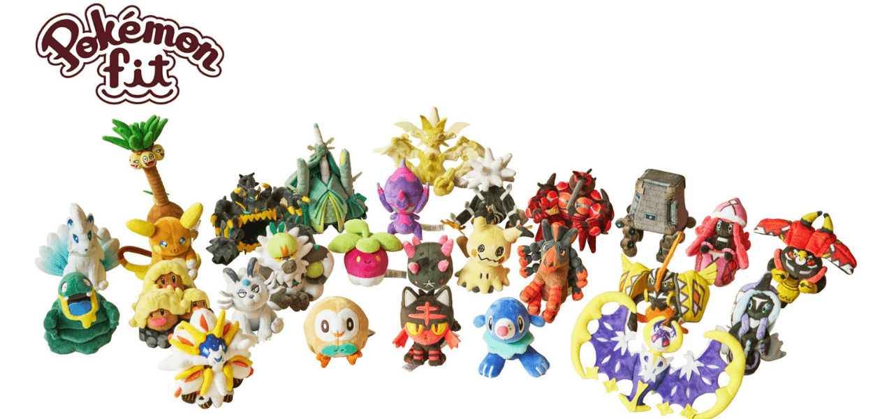 Pokémon Center, in arrivo i peluche fit di Alola