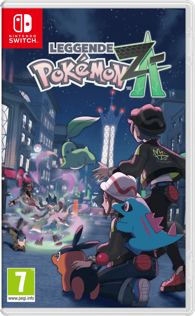 leggende pokémon z-a switch