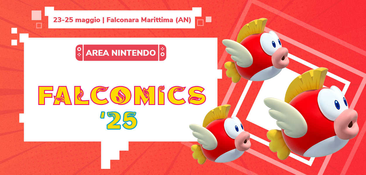 L'Area Nintendo di Pokémon Millennium arriva a Falcomics dal 23 al 25 maggio 2025!