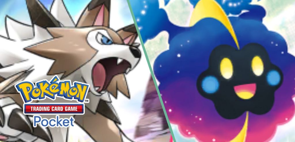 gcc pokémon pocket evento cosmog e lycanroc copertina