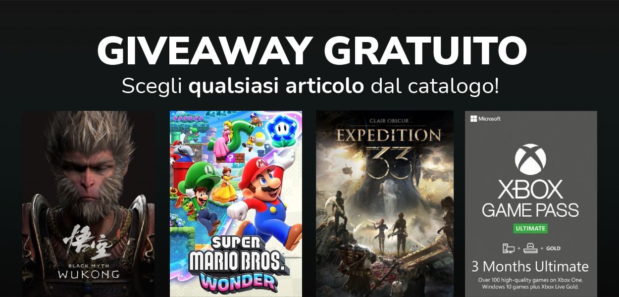 Torna il Giveaway gratuito di Instant Gaming: in palio un premio a tua scelta!