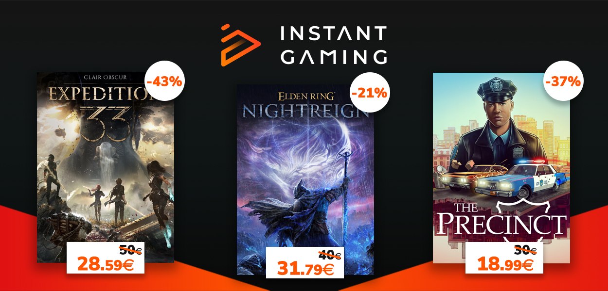 Scopri le migliori offerte di Instant Gaming della fine di maggio!