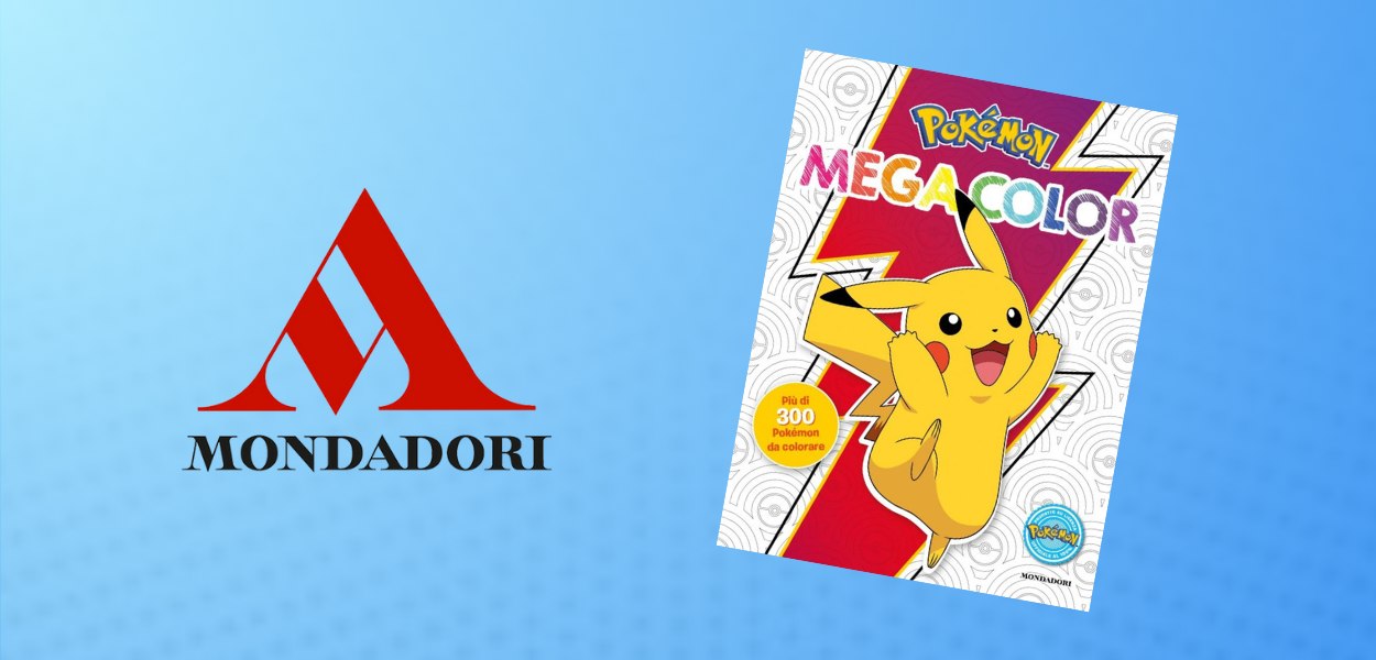 Libera la tua creatività con Pokémon Mega Color di Mondadori