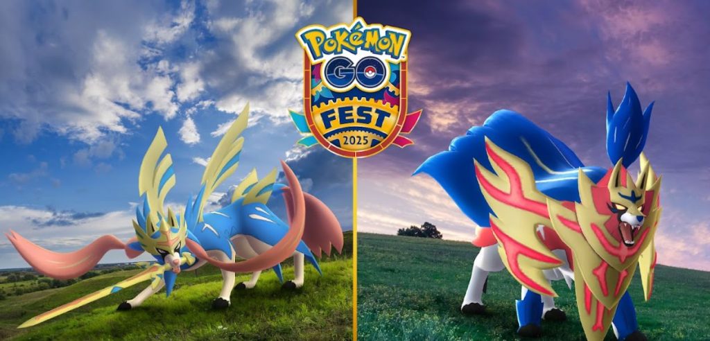 Zacian Zamazenta Pokémon GO