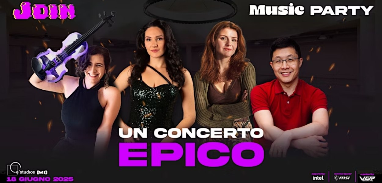 Join The Indie – Music Party: concerto tributo alle colonne sonore videoludiche