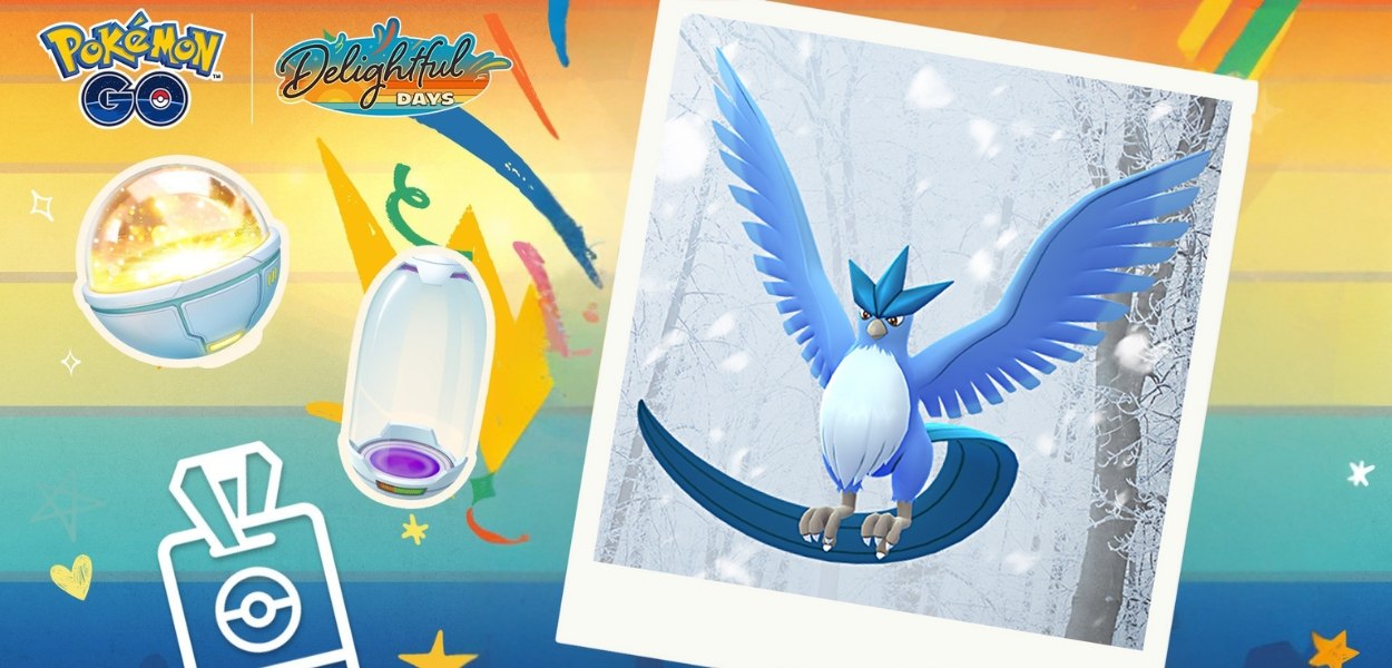 Pokémon GO: Articuno arriva nel biglietto GO di giugno