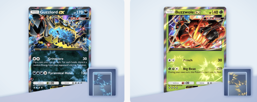 effetti gcc pokémon pocket ultracreature