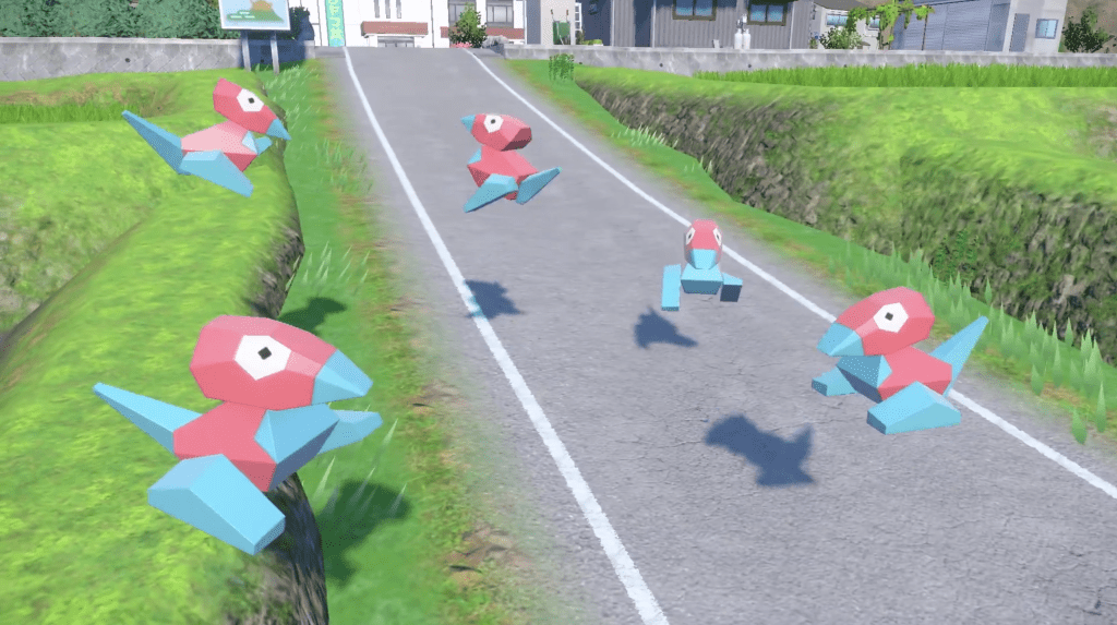 porygon comparse