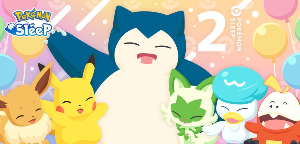 pokémon sleep anniversario 2