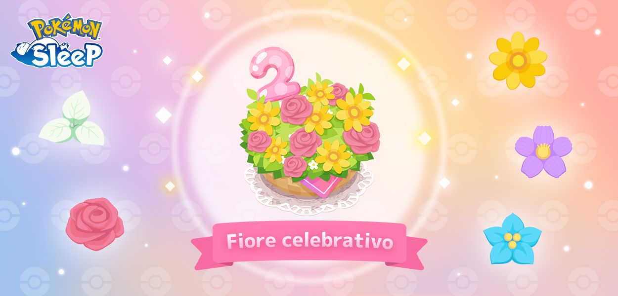 Pokémon Sleep: in arrivo i Fiori celebrativi e la Menta bularasa