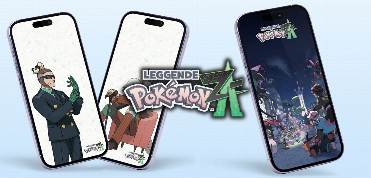 Disponibili alcuni sfondi per smartphone a tema Leggende Pokémon: Z-A