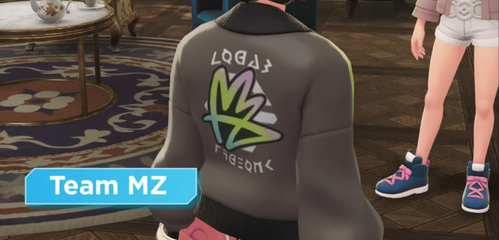 team mz leggende pokémon z-a