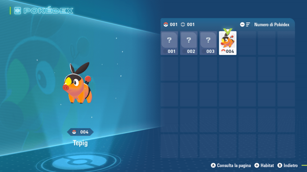 tepig pokédex za