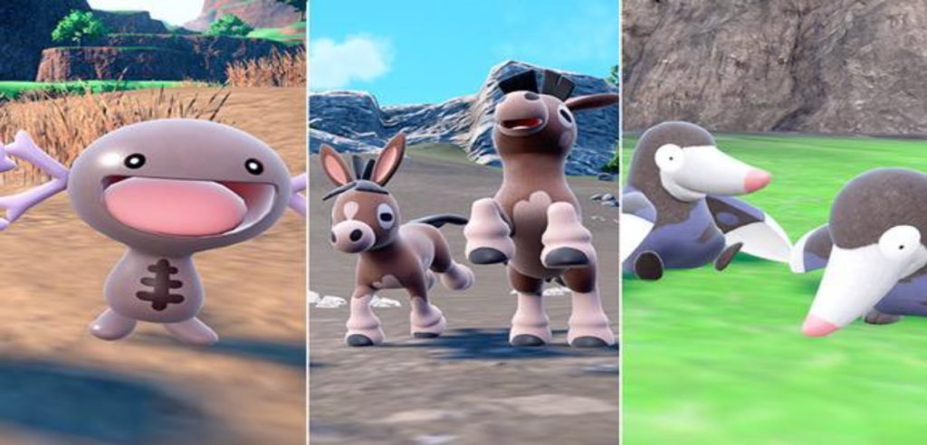 Comparse massicce tipo Terra Pokémon Scarlatto e Violetto