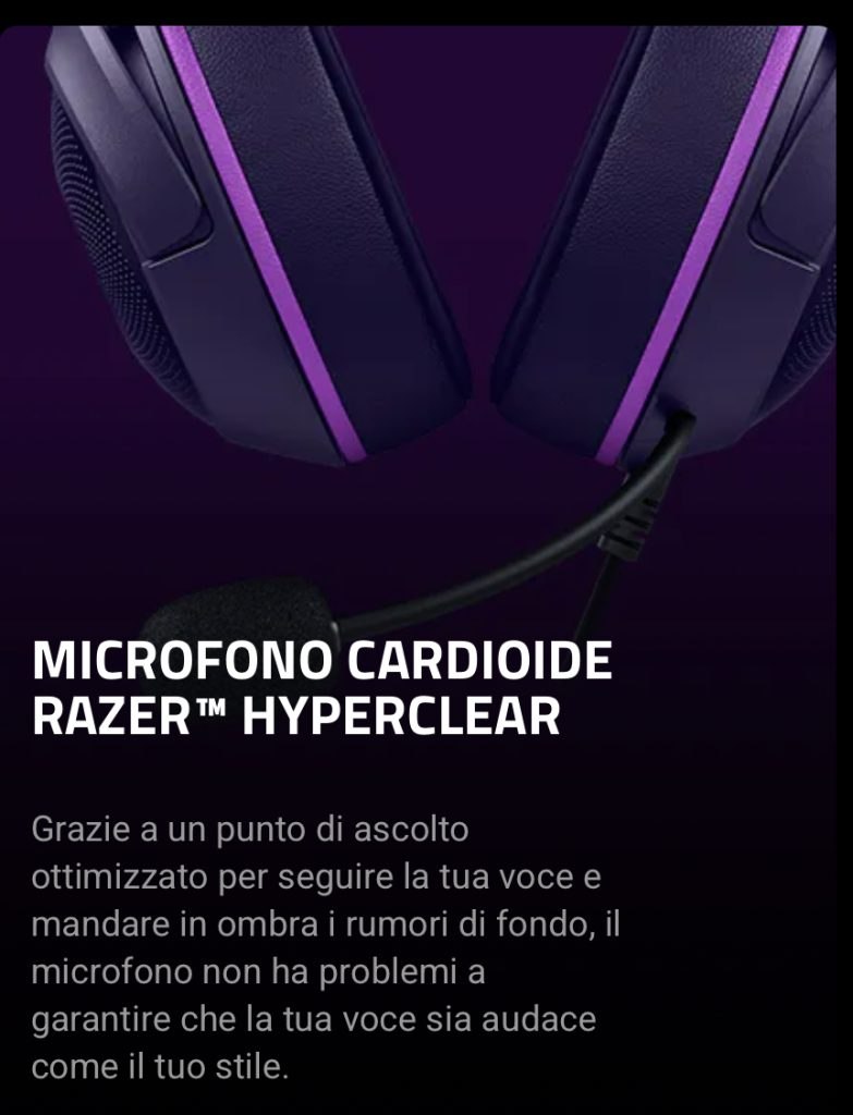 Microfono cuffie Gengar