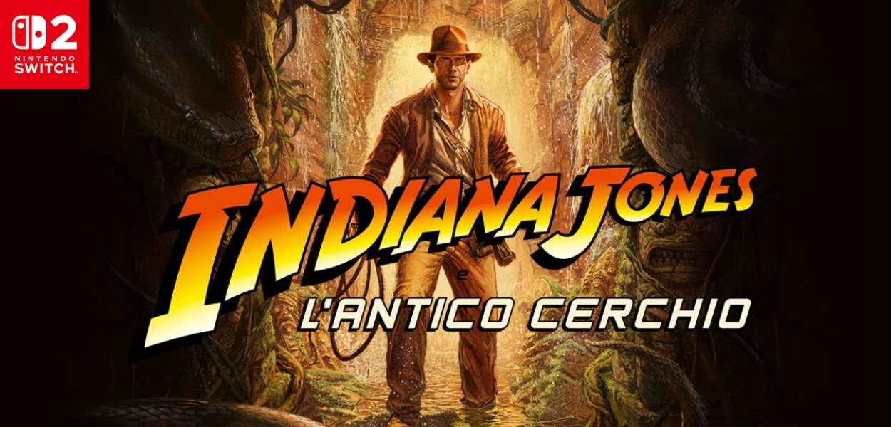 Indiana Jones e l'antico Cerchio arriva su Nintendo Switch 2 nel 2026