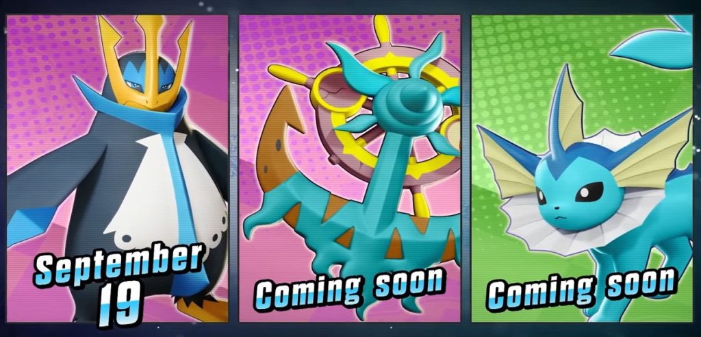 tre nuovi Pokémon in arrivo