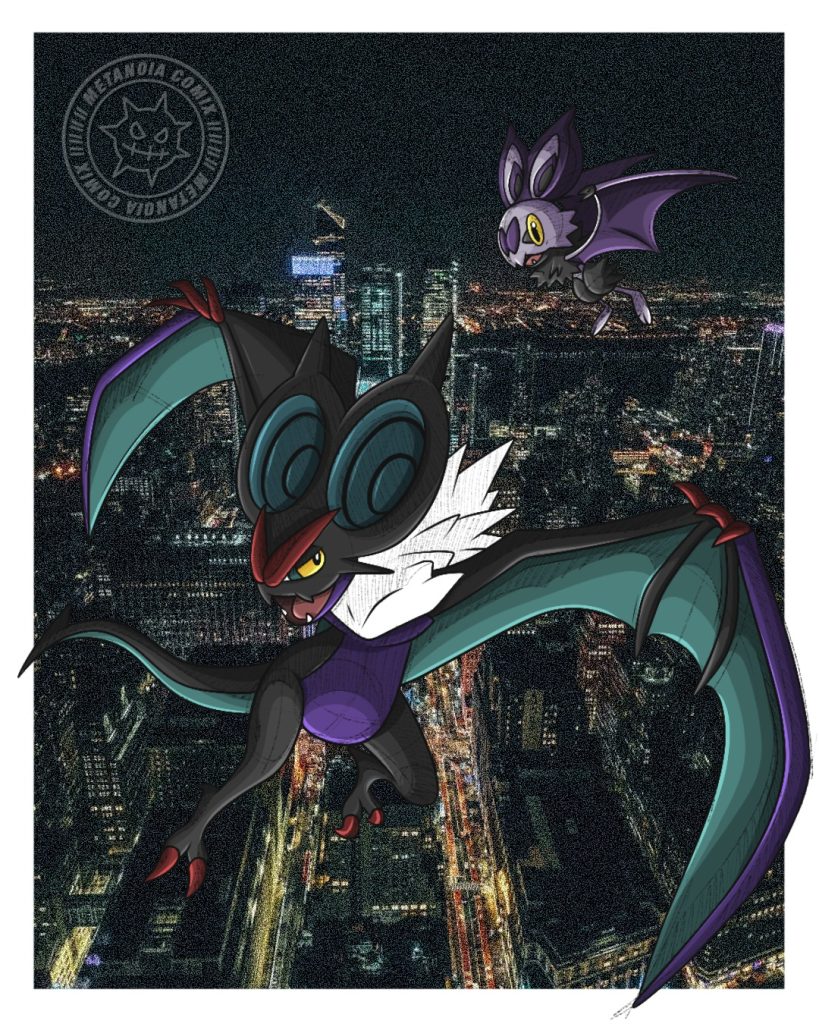 Pokemon wallpaper sfondo Noibat Noivern