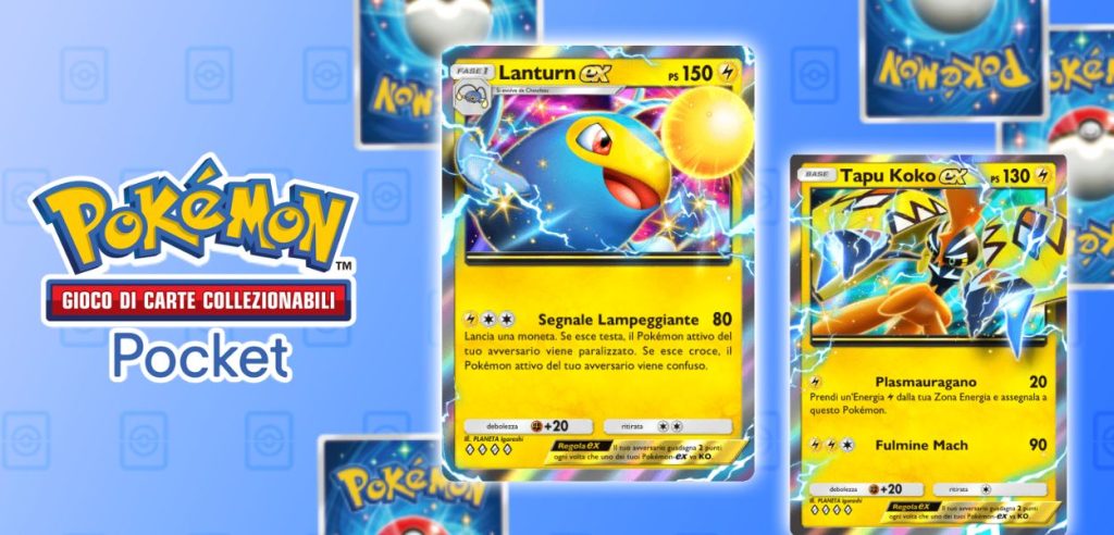 comparse massicce lampo gcc pokémon pocket