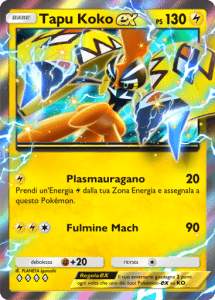 tapu koko-ex gcc pokémon pocket