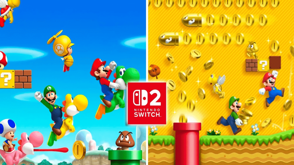 Key art dei giochi per Wii e 3DS.