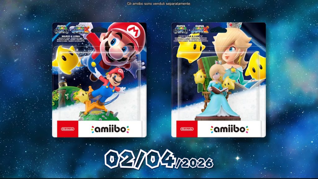 Amiibo super mario galaxy