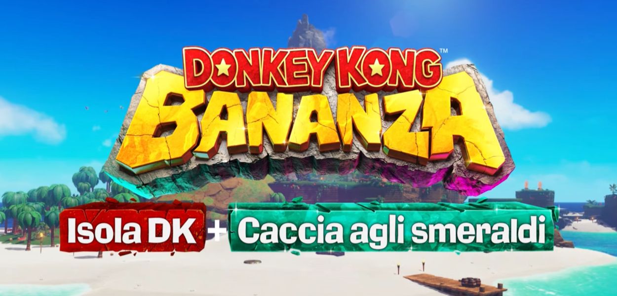 Le avventure di Donkey Kong Bananza continuano con il nuovo DLC Isola DK + Caccia agli smeraldi
