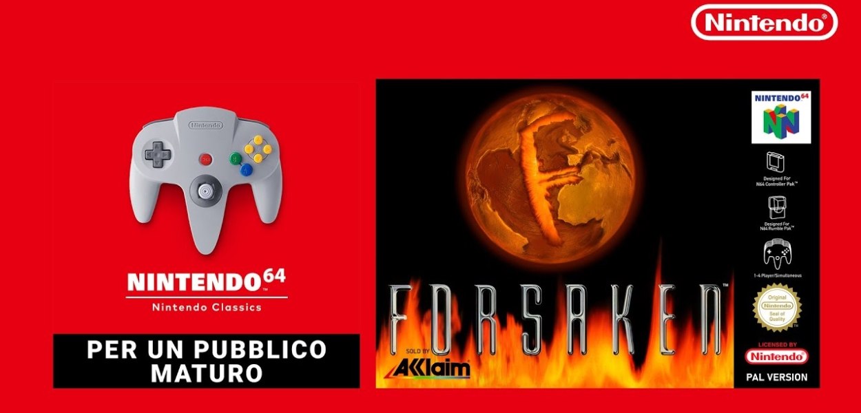 Forsaken 64 arriva su Nintendo Switch Online + Pacchetto aggiuntivo