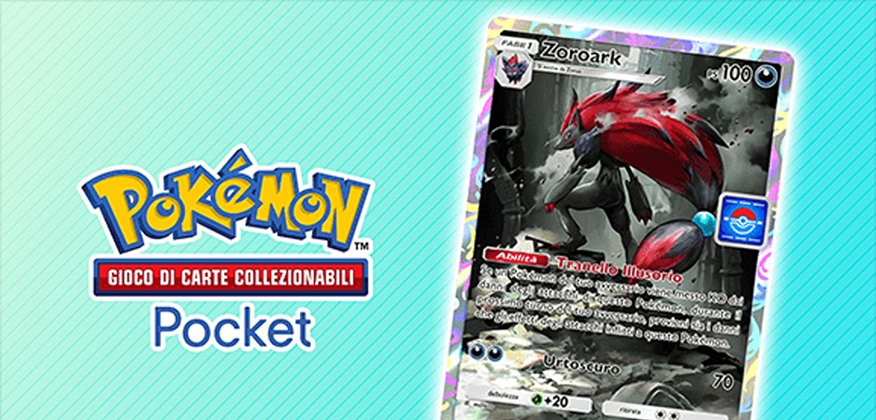 GCC Pokémon Pocket: iniziato l'evento bonus di Zoroark