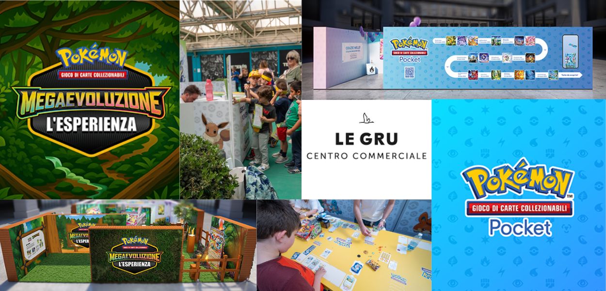 GCC Pokémon: a Torino arriva un'esperienza dal vivo a tema Megaevoluzione
