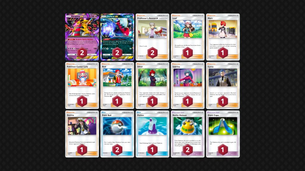 mazzo Giratina Darkrai