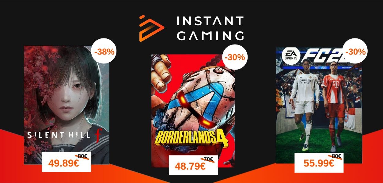 Scopri le migliori offerte di Instant Gaming di fine settembre!